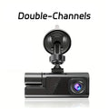 3 Lens WiFi Dash Cam – Front, Inside & Rear 1080P Car Camera with Night Vision